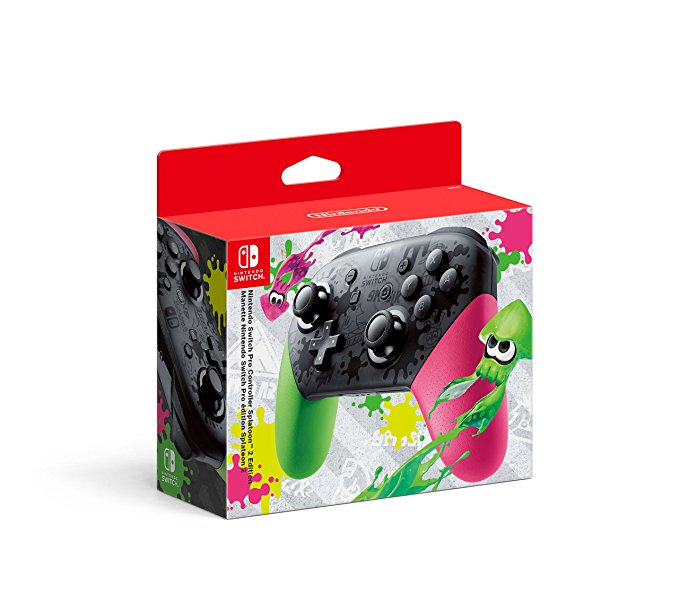 Et vous pensiez que la manette Pro avait l\u0027air mieux en noir. Sauf si vous êtes Batman, cette belle offre Splatoon 2 sera certainement attrayante.