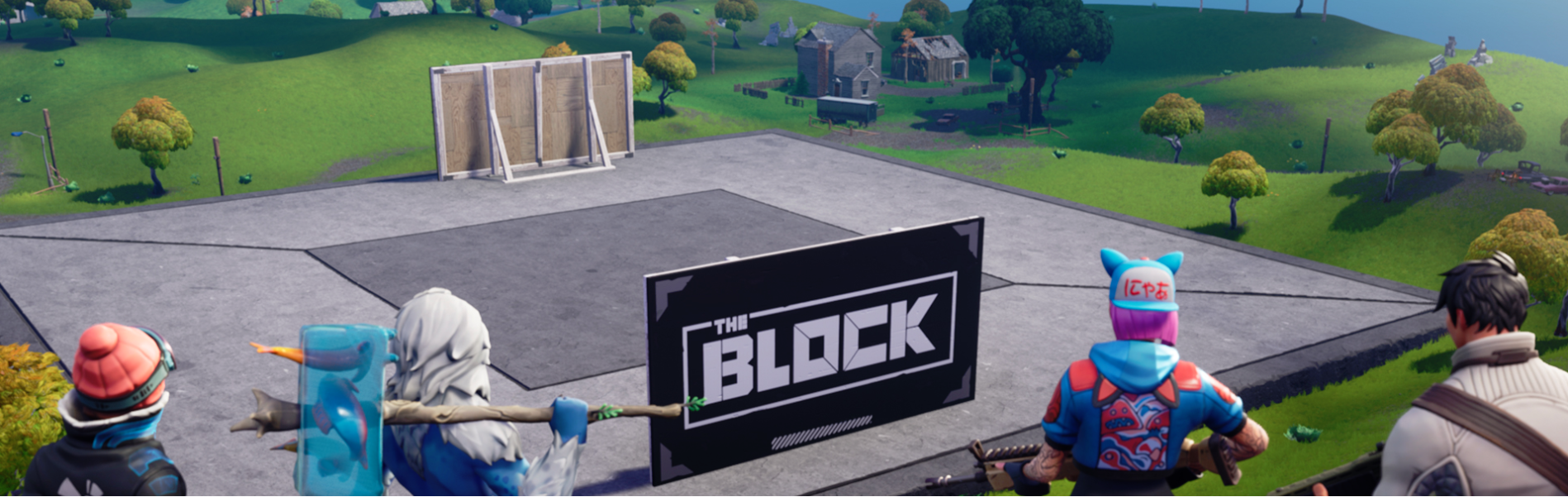 fortnite the block