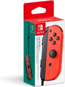 Manette droite sans fil Bluetooth Nintendo Joy-Con Rouge néon