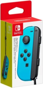 Manette gauche sans fil Bluetooth Nintendo Joy-Con Bleu néon
