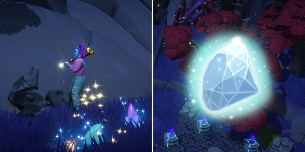 Disney Dreamlight Valley : Où creuser pour trouver des gemmes