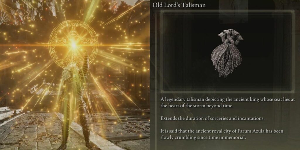 Elden Ring : Comment obtenir le Talisman de l'Ancien Seigneur