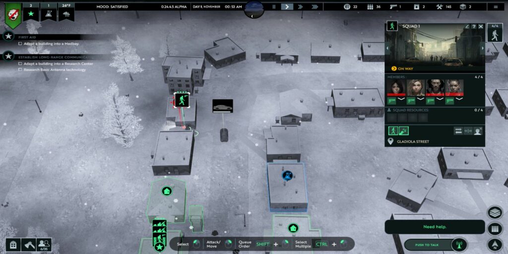 Zone sans infection : Comment soigner les membres de l'escouade