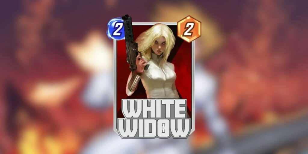 Marvel Snap : Meilleur Deck de White Widow
