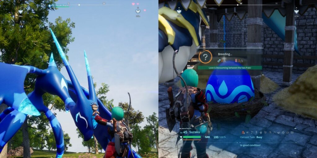 Palworld : Comment élever Suzaku Aqua