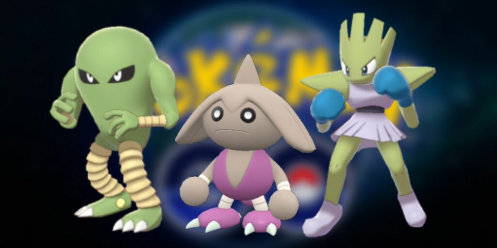 Pokemon GO : Comment obtenir Hitmonlee, Hitmonchan et Hitmontop chromatiques