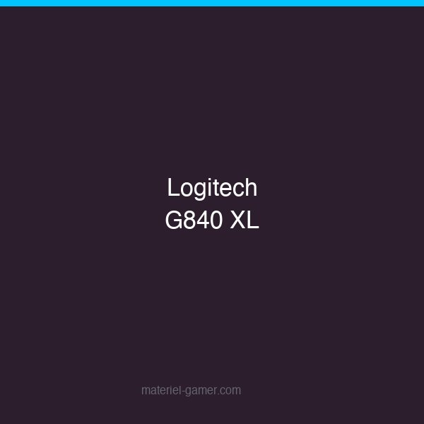 Logitech G840 XL