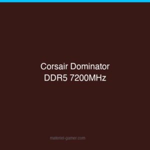 Corsair Dominator Titanium DDR5 32Go 7200MHz