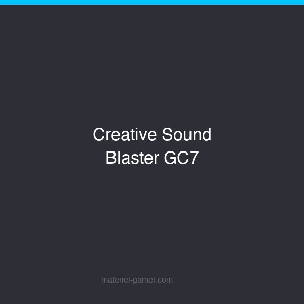Creative Sound Blaster GC7