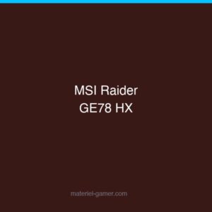 MSI Raider GE78 HX