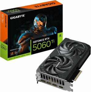 GIGABYTE RTX 5060 Ti WINDFORCE OC 16G