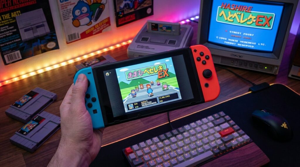 Le racer culte de la Super Famicom, Hashire Hebereke, revient en version EX sur Switch et PC. Découvrez pourquoi ce titre rétro est un must-have pour vos soirées multi !