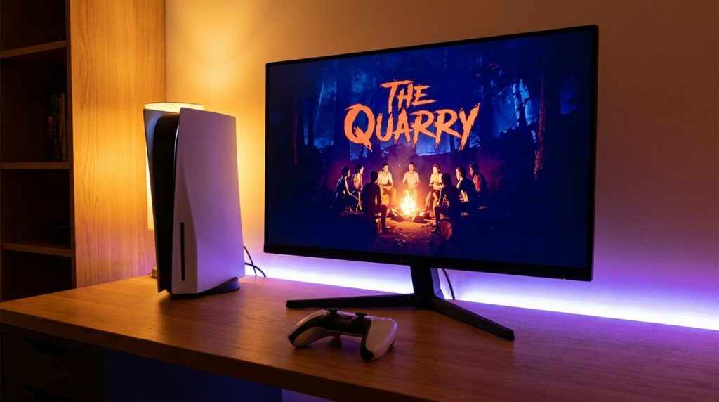 Le jeu d'horreur narratif The Quarry est enfin disponible gratuitement pour certains abonnés PS5 après une correction du PS Store. Vérifiez vos droits !